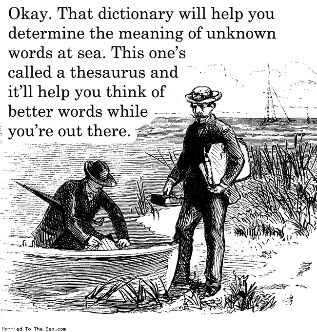 Married To The Sea by drewtoothpaste dictionary and thesaurus